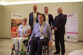 Gruppenfoto der Paralympicsteilnehmer des WBRS
